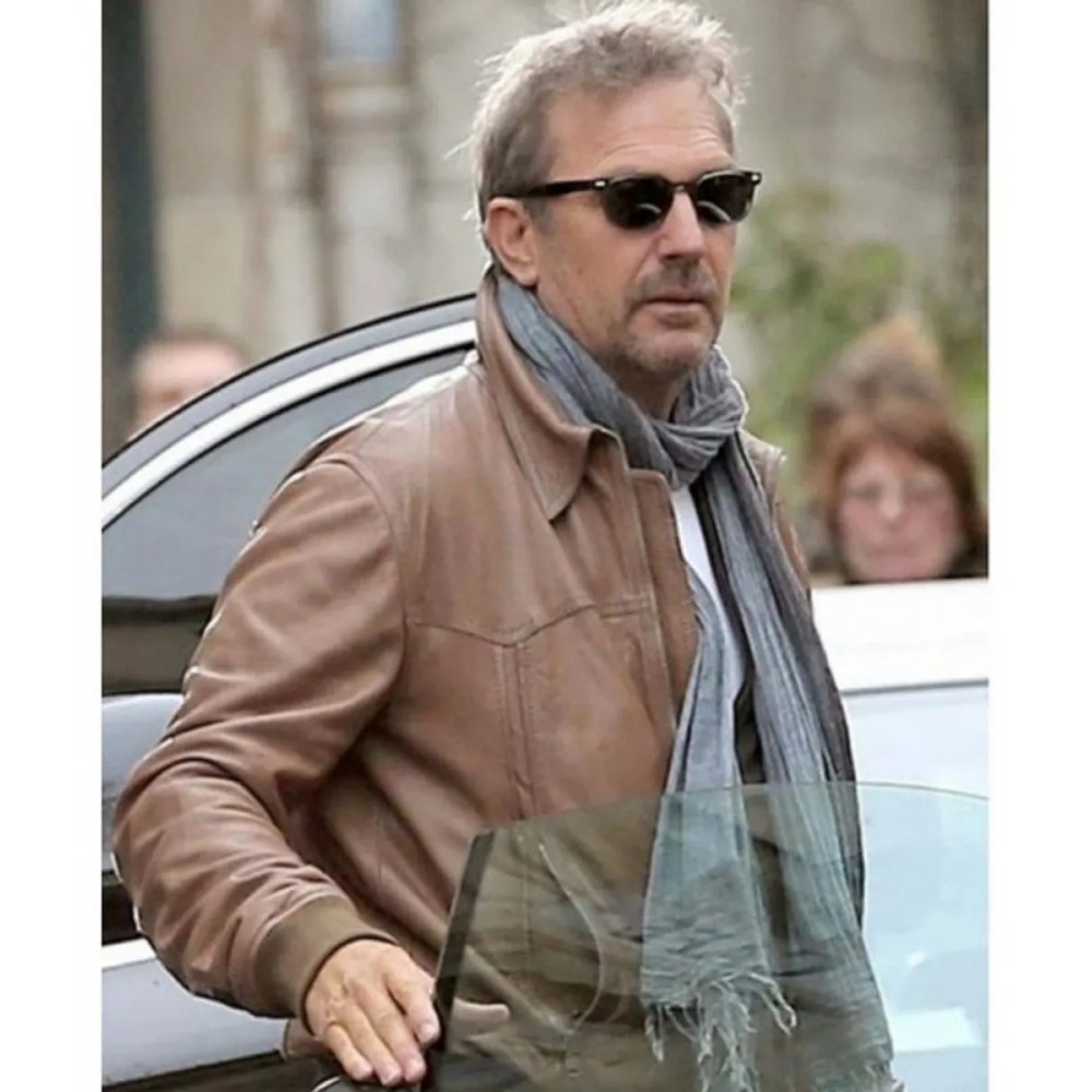 Kevin Costner 3 Days To Kill Leather Jacket AmericaSuits